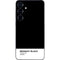 Midnight Black Galaxy S25 Skin